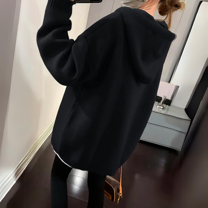 Lächeln – Warmer, weicher Hoodie