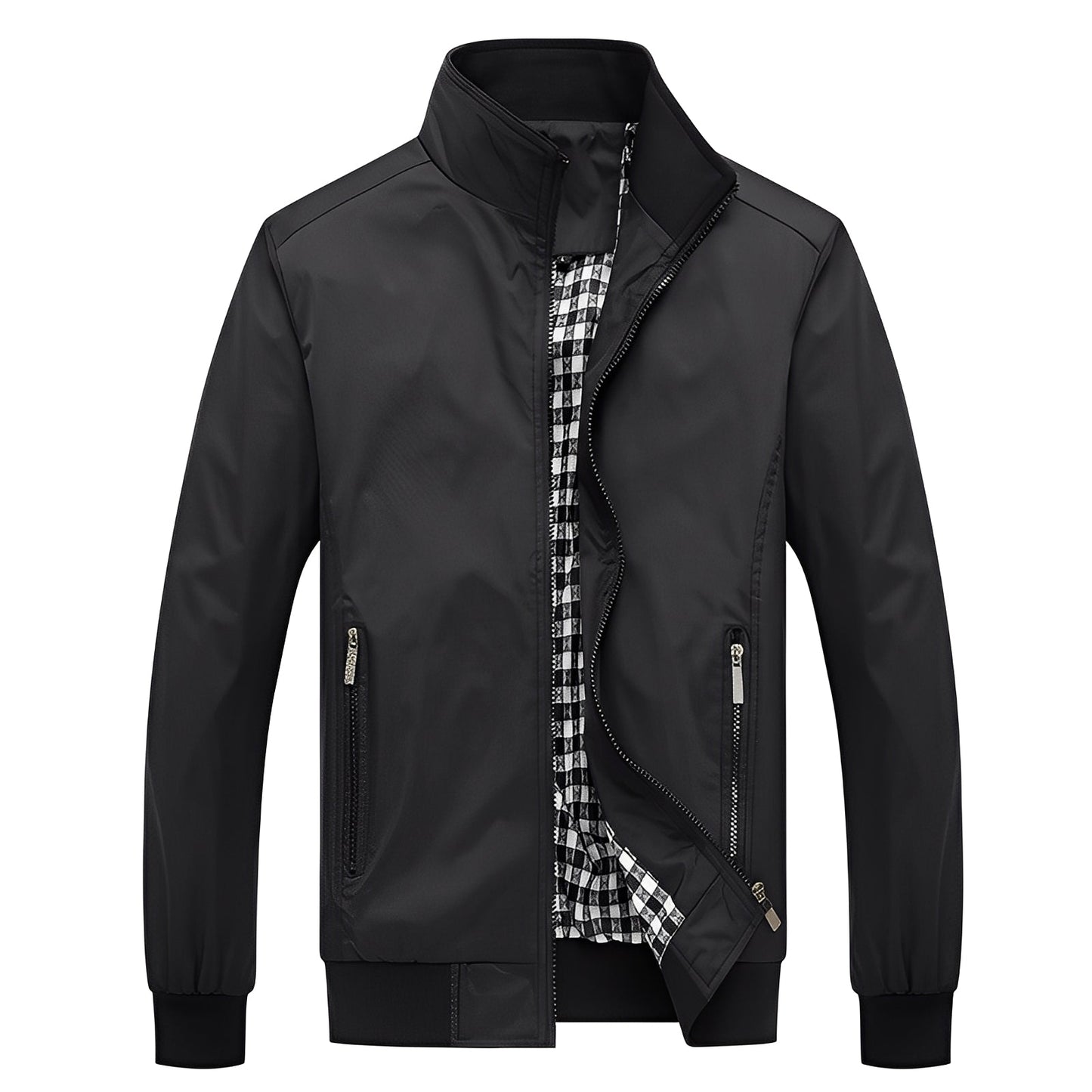 Terrence - Bequeme und modische Herrenjacke mit Windschutz