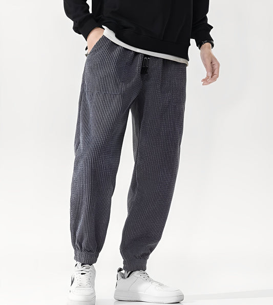 Nicholas - Trendige Cord-Jogginghose für Herren