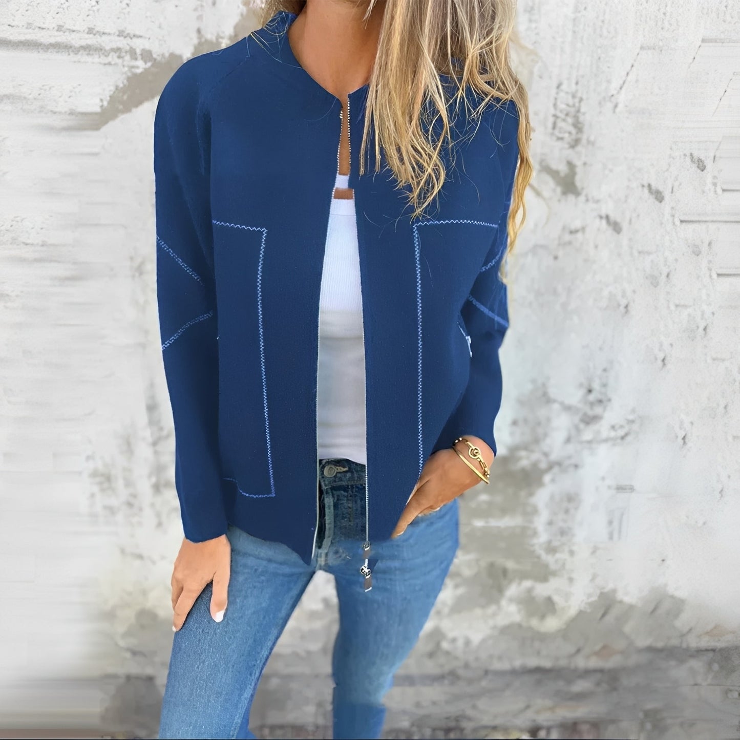 Chelsea - Schicke Damenjacke mit Zipper