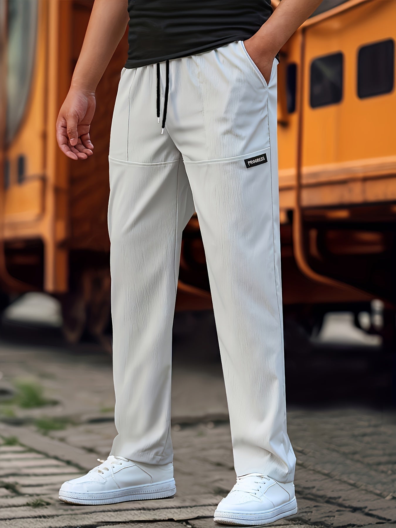 Esmund - Bequeme Herrenhose mit Zugband