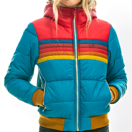 Sharon - Klassische Damenjacke mit Kapuze