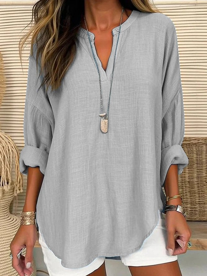Eliza - Women's Linen Shirt in Casual Style