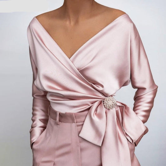 Claudia - Sommer-Seidenbluse