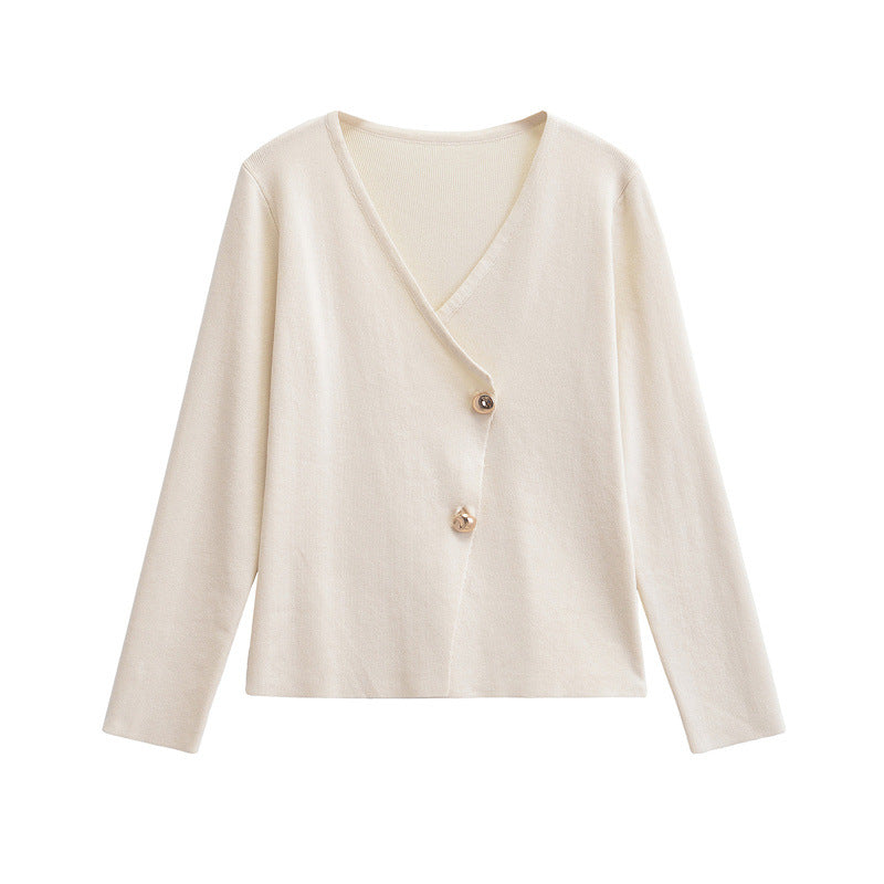 Helena - Schicker asymmetrischer Damen-Strickcardigan