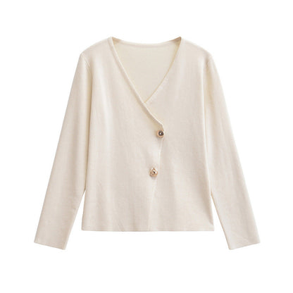 Helena - Schicker asymmetrischer Damen-Strickcardigan