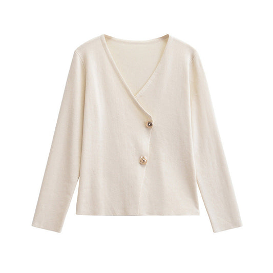 Helena - Schicker asymmetrischer Damen-Strickcardigan