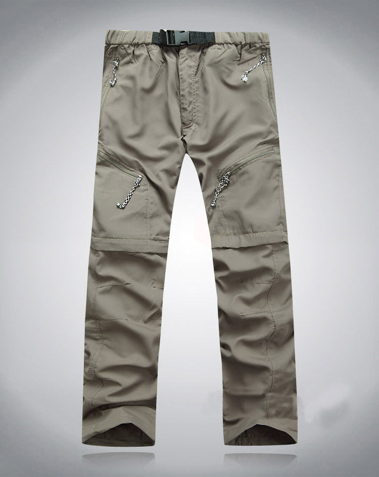 Derryl - Bequeme elastische Zip-Off-Hose für Männer