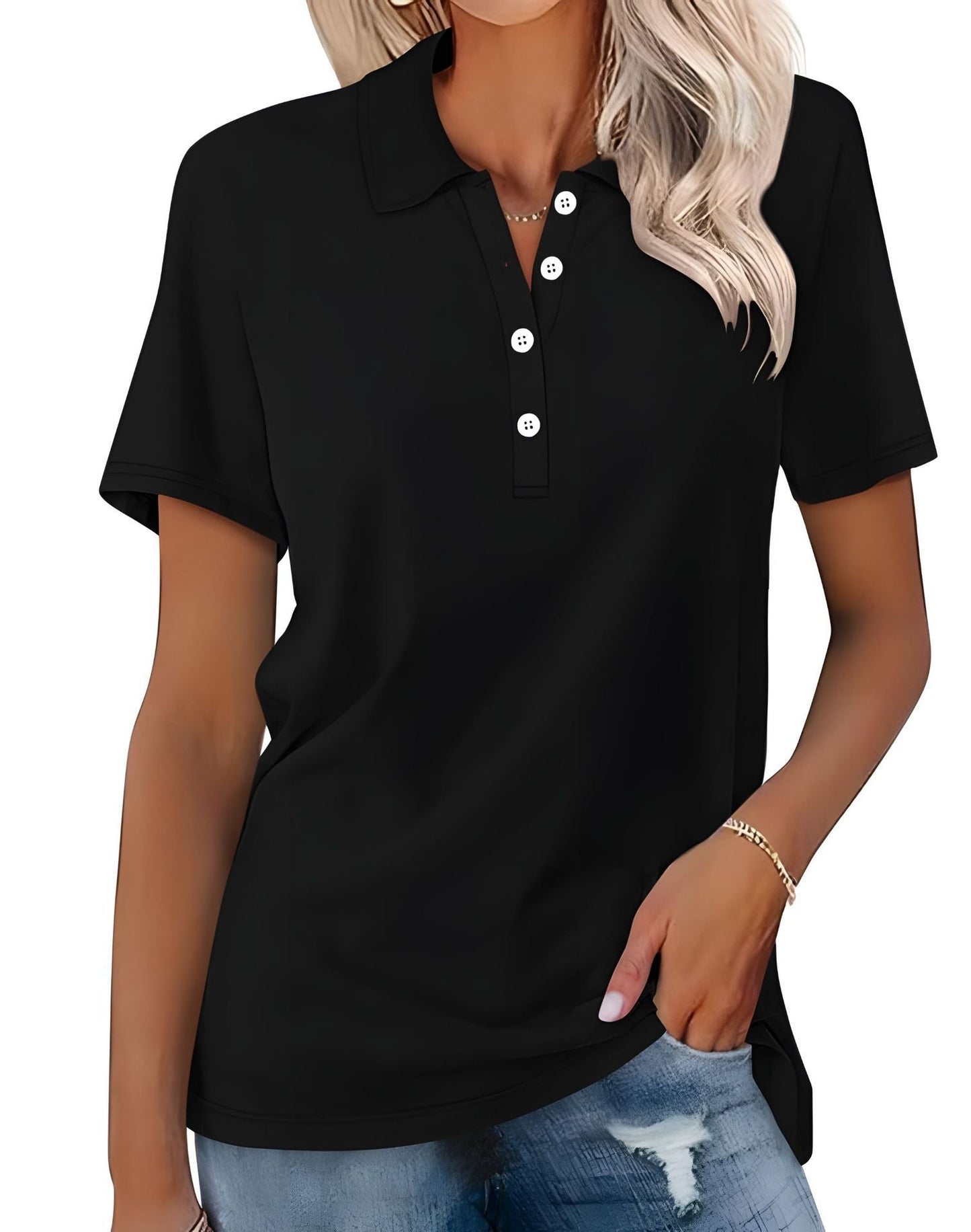 Stella - Angenehm eng geschnittenes Poloshirt für Damen