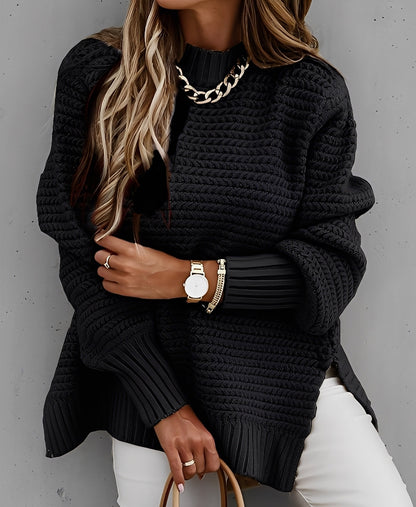 Paulene - Bequemer Oversize-Strickpulli für Damen