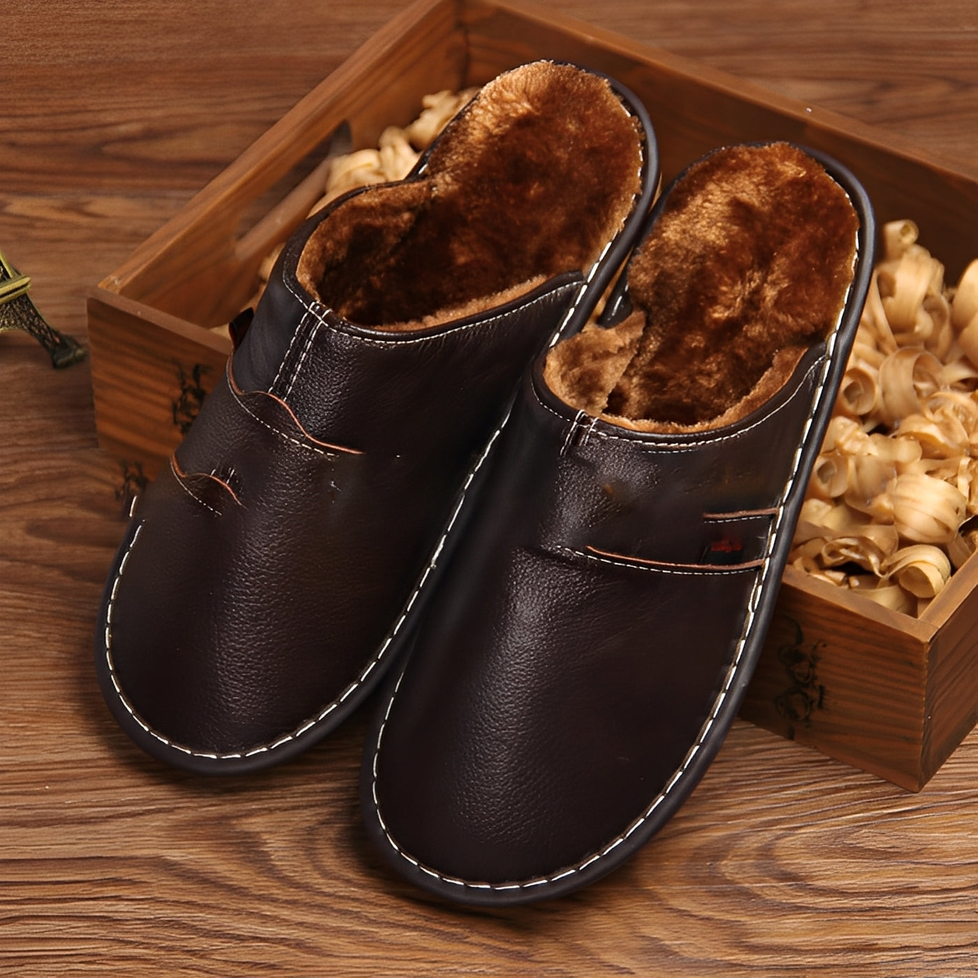 Xavier - Bequeme Baumwoll-Herrensandalen