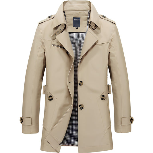 James - Moderner Herren-Trenchcoat