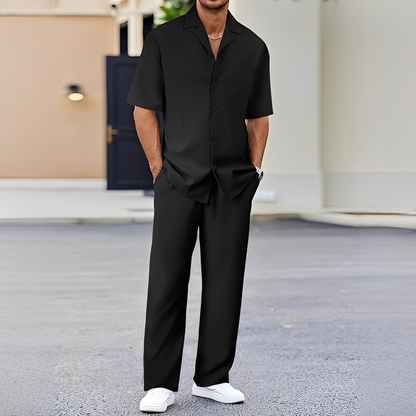 Drian - Elegantes Set aus Hemd und Hose für Herren