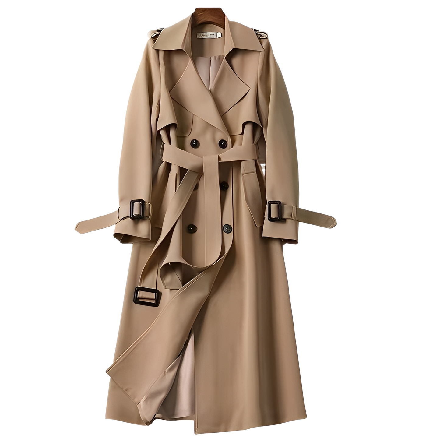 Patricia - Eleganter Damen-Trenchcoat mit Knöpfen