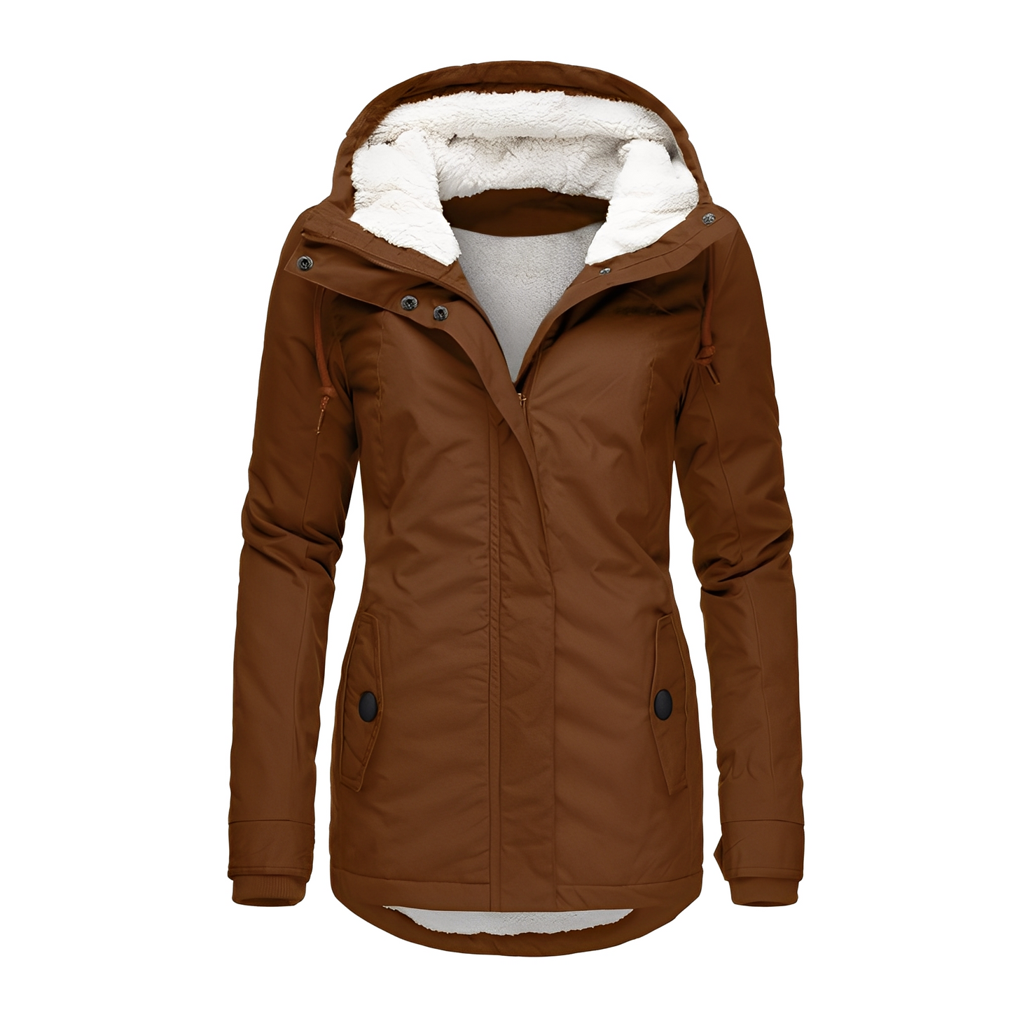 Hilary - Elegante Damen-Winterjacke mit Kapuze