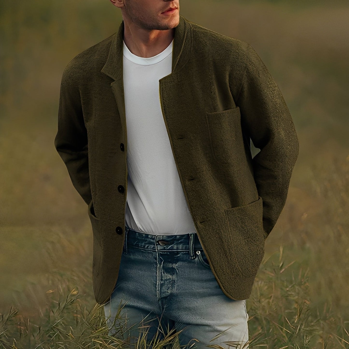 Jourdain - Herren-Westen mit zahlreichen Taschen