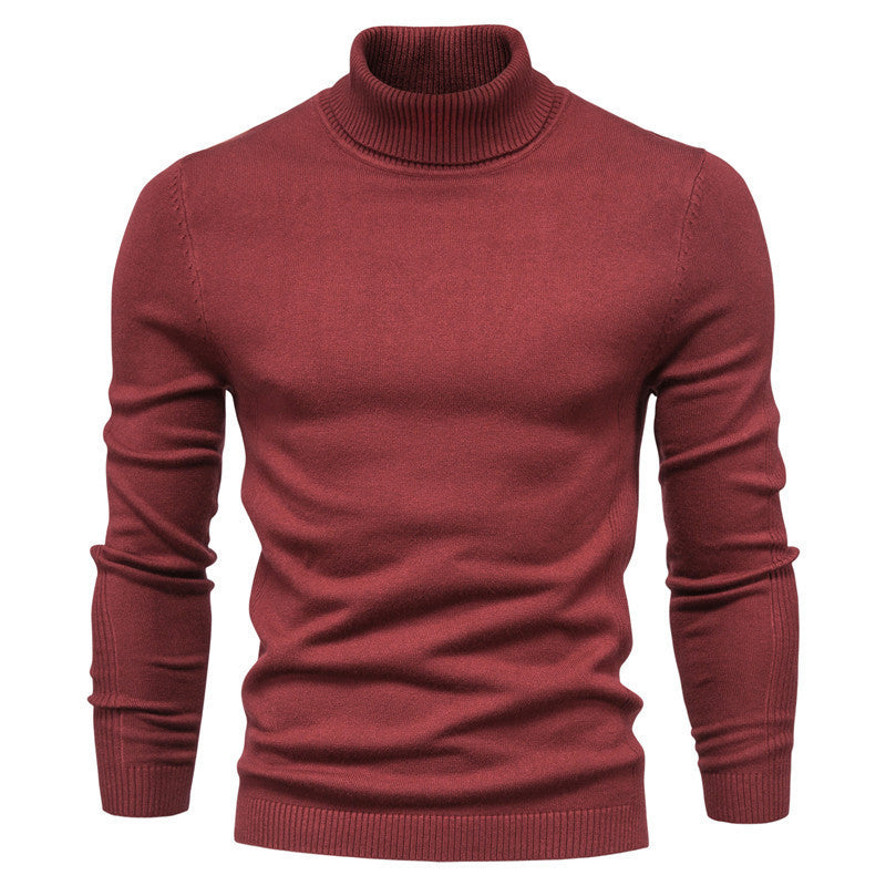 Jeremie - Bequemer, warmer Rollkragenpullover für Herren