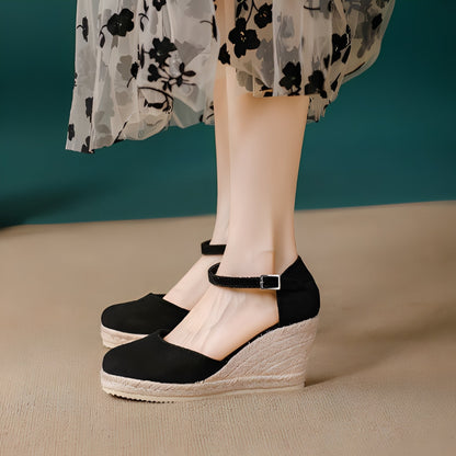 Yasmine - Modische Damenkeilsandalen