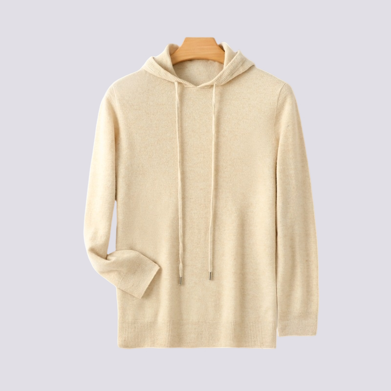 Adrian - Bequemer, warmer Kaschmir-Hoodie für Männer