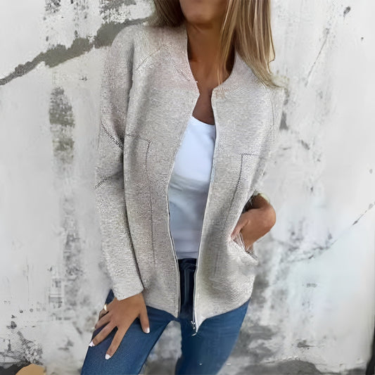 Chelsea - Schicke Damenjacke mit Zipper