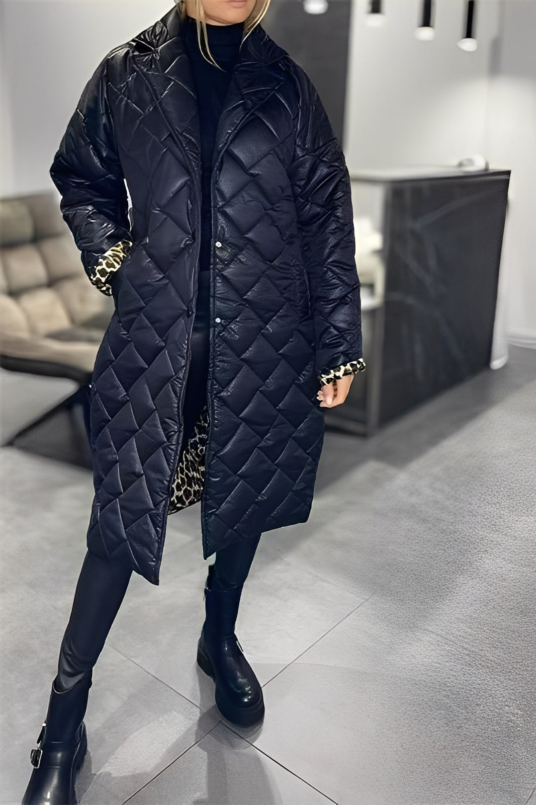 Beverly - Stilvolle, locker sitzende Damen-Daunenjacke