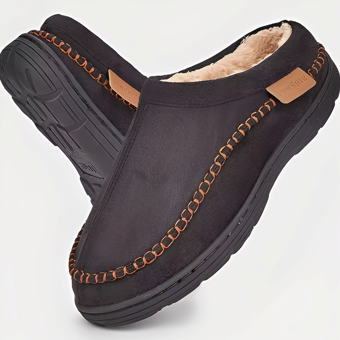 Eric - Elegante, bequeme und warme Herrenpantoffeln