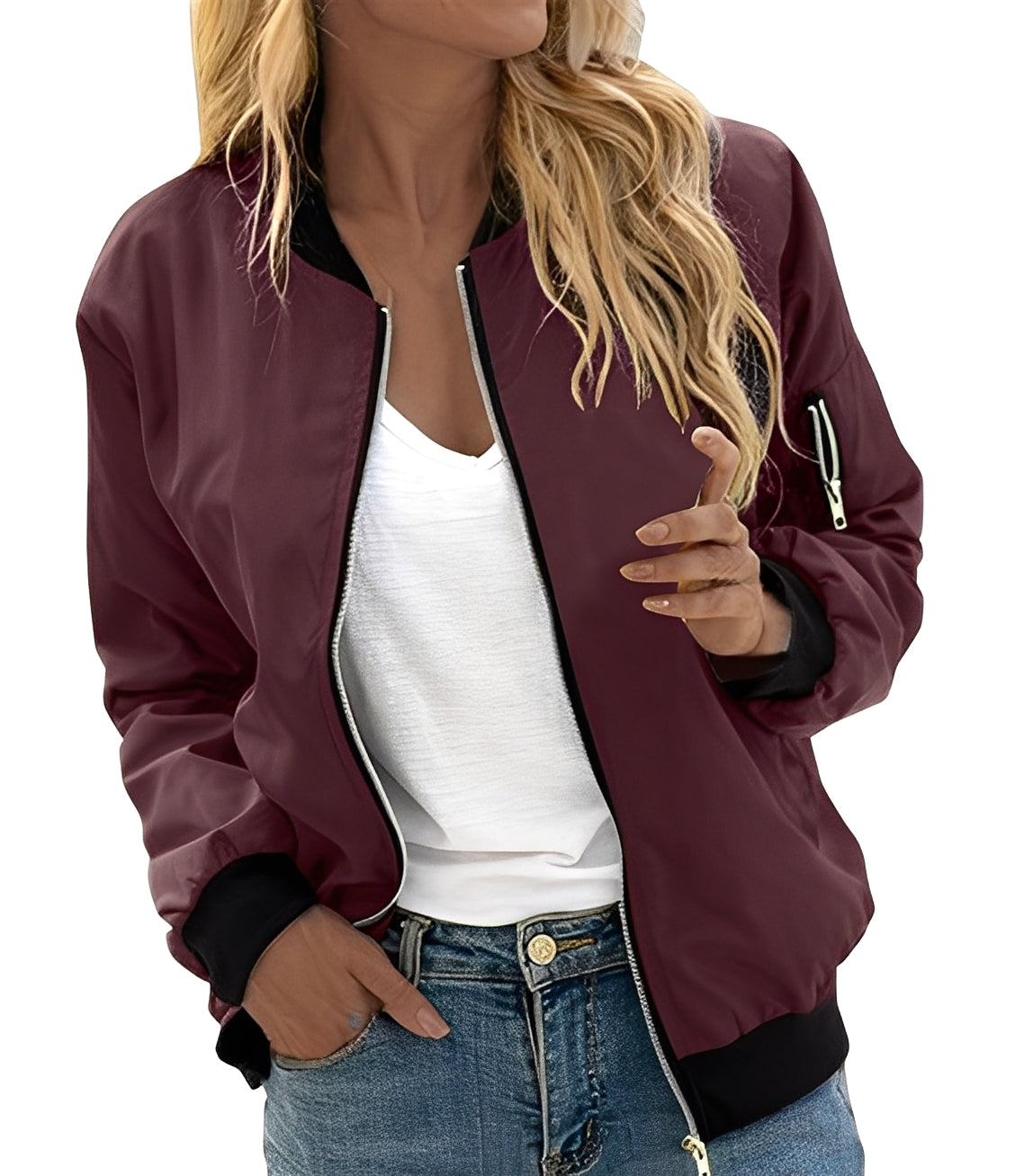 Angelle - Stilvolle und komfortable Damen-Bomberjacke