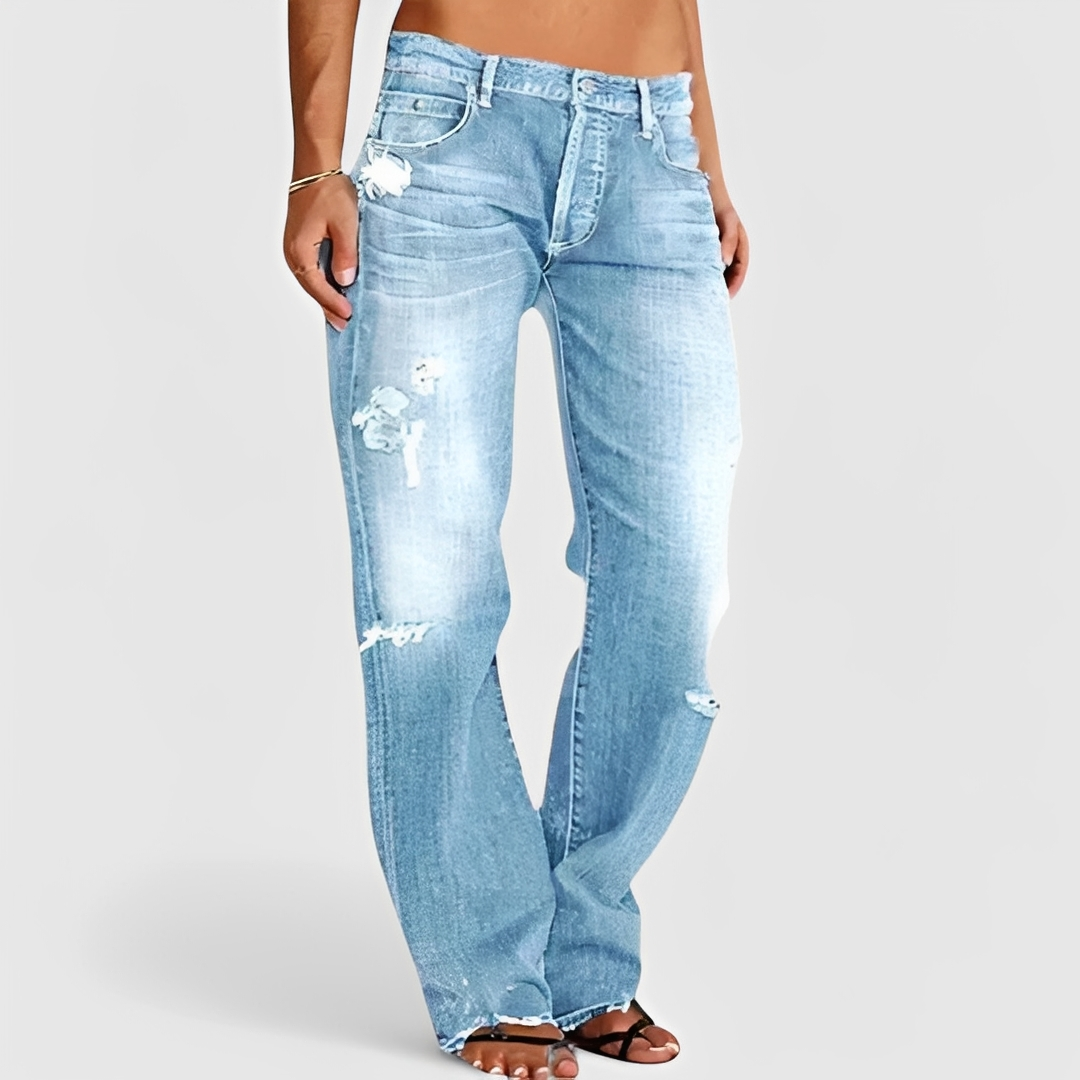 Albane - Stylish Denim Pants for Women