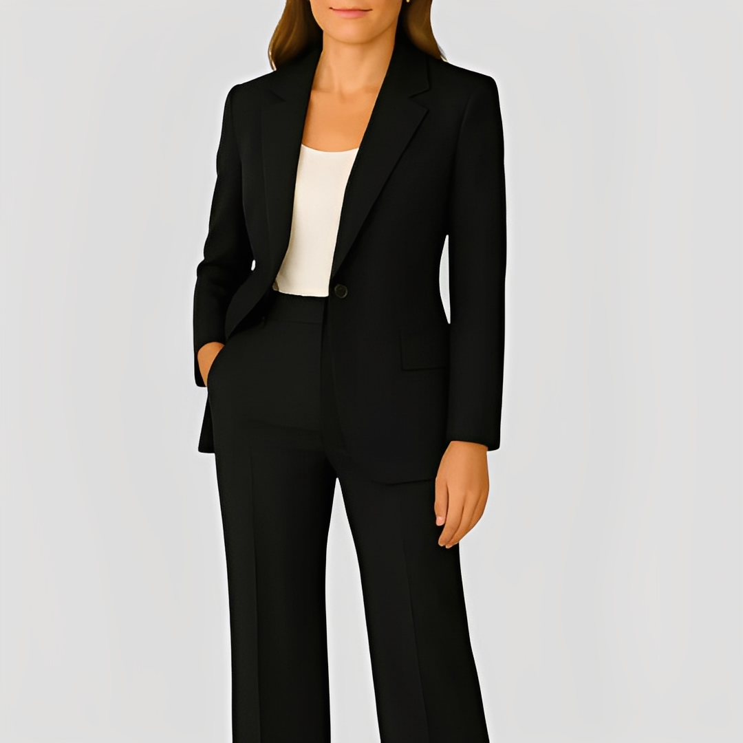 Maeva - Eleganter langer Blazer und Damenanzug