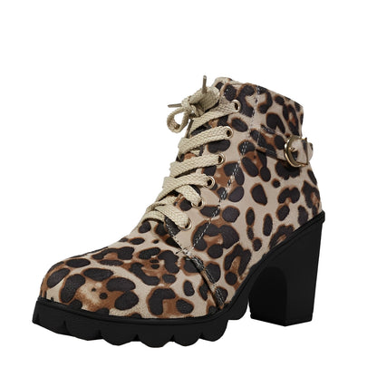 Roxanne - Modische Damenstiefeletten mit Blockabsatz