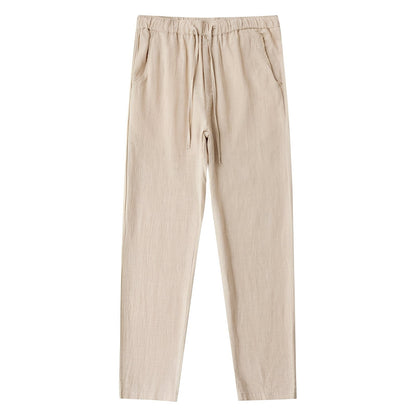 Eljude - Comfortable Men's Pants with Drawstring