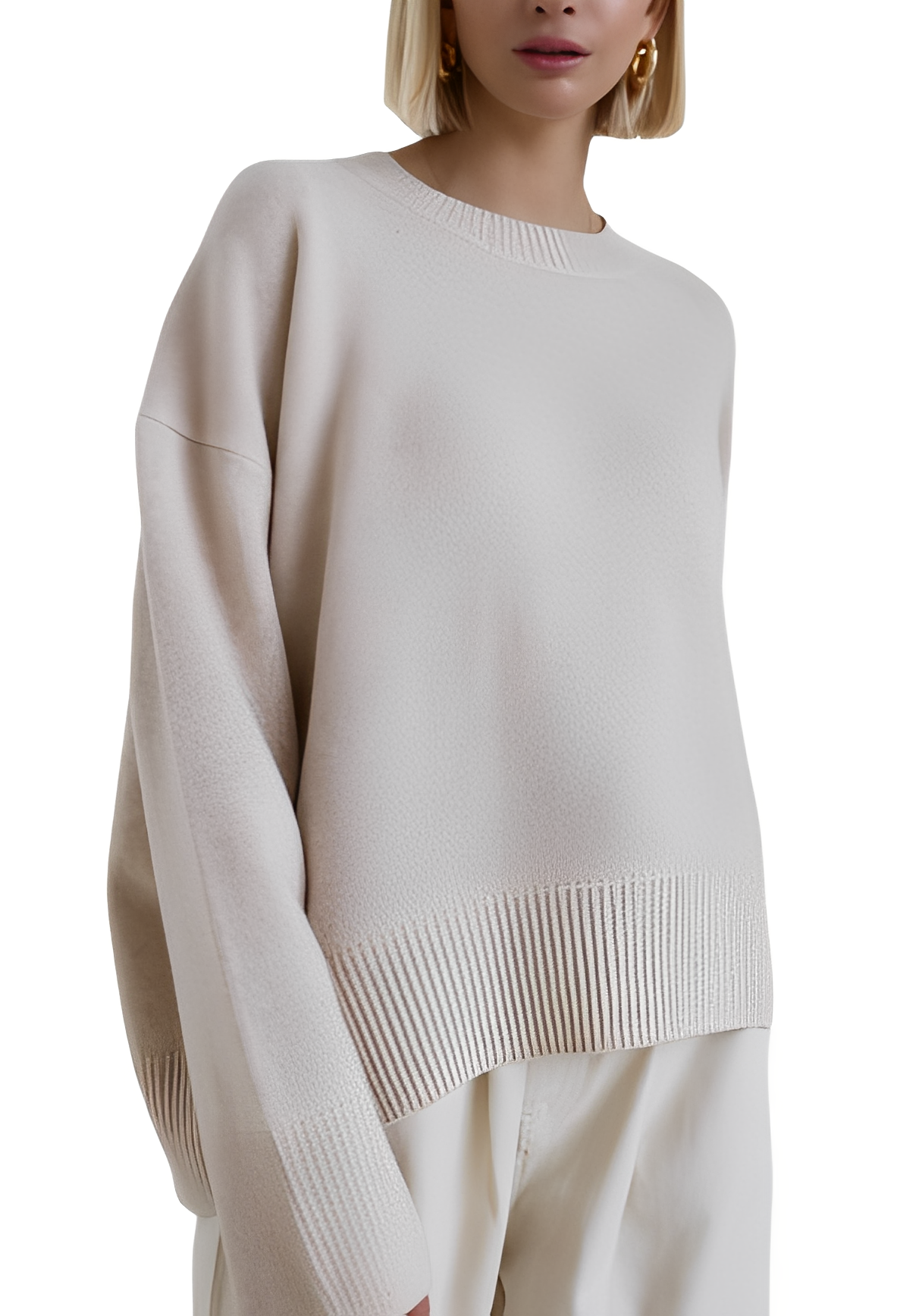 Pamella - Modischer Kaschmir-Oversize-Pullover für Damen