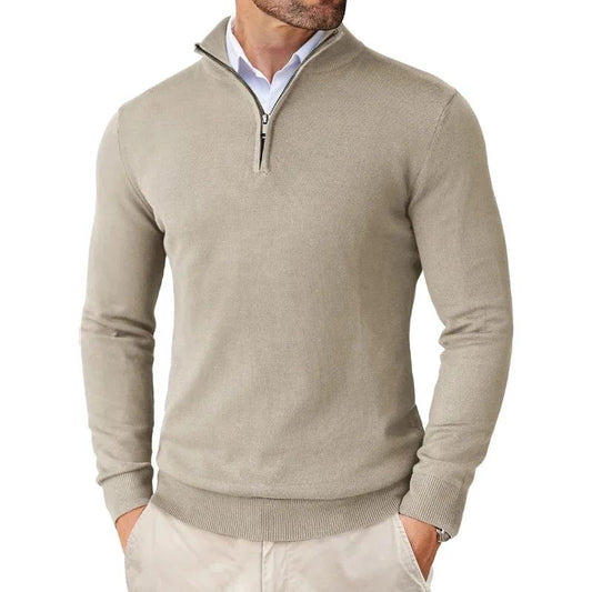 Bowen - Modischer Herrenpullover mit Zipper
