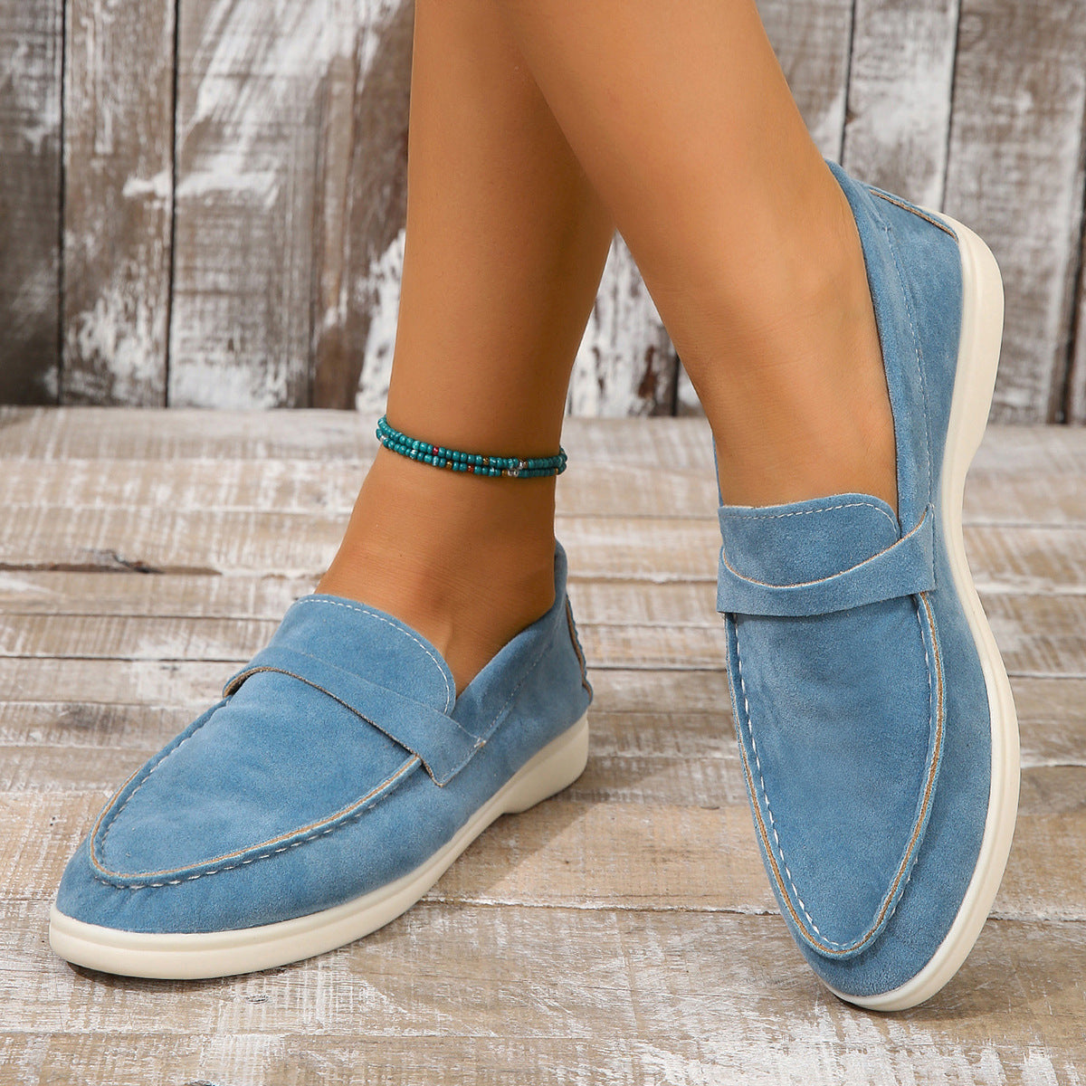 Yasmine - Traditionelle Wildleder-Damenschuhe
