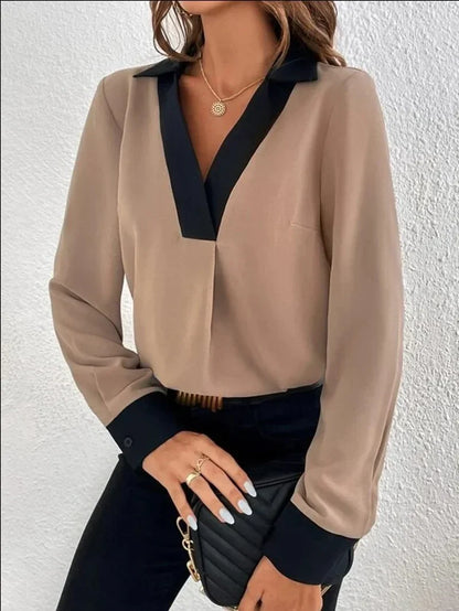 Nola – Elegante Business-Bluse