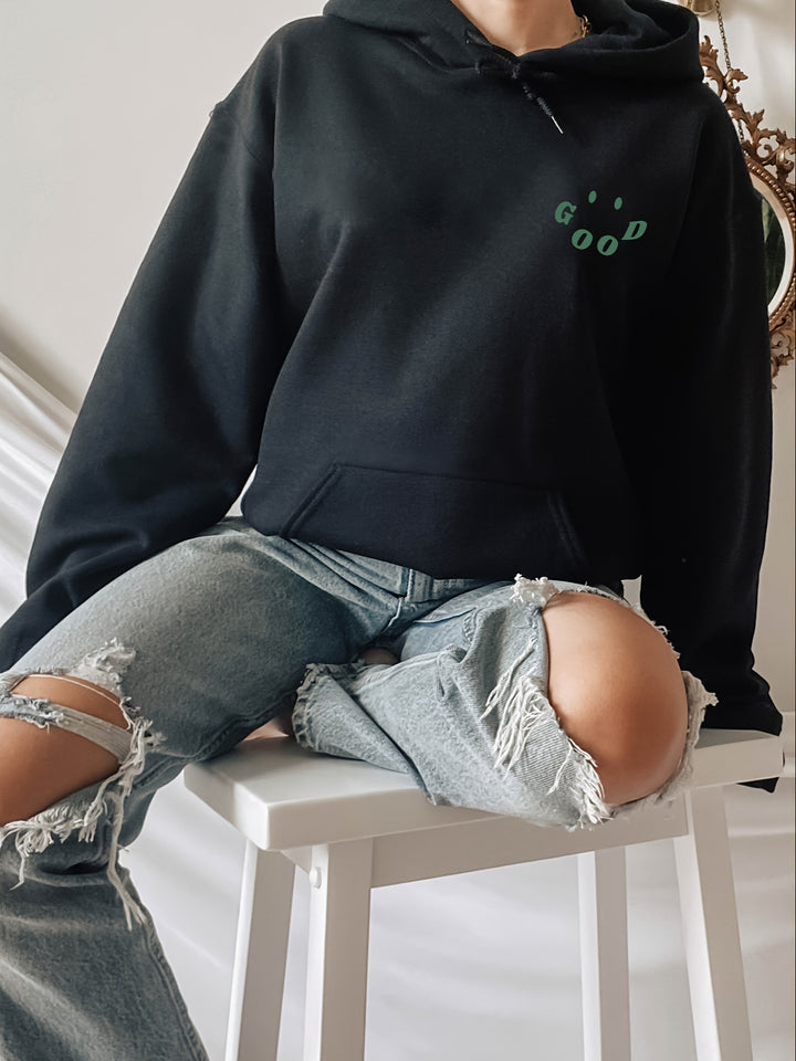 Good Day! – Statement-Hoodie Baumwolle