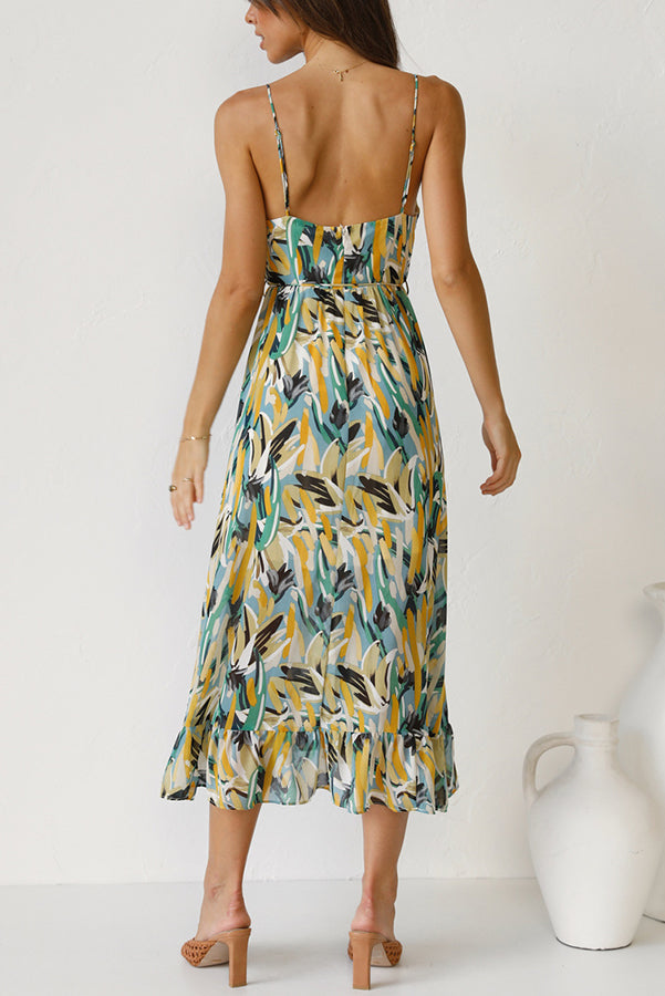 Charité – Farbenfrohes Midi-Kleid