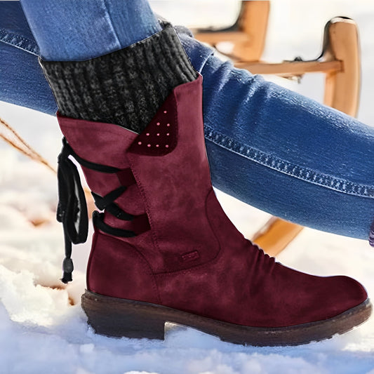 Alisonya - Wasserdichte Damen-Winterstiefel
