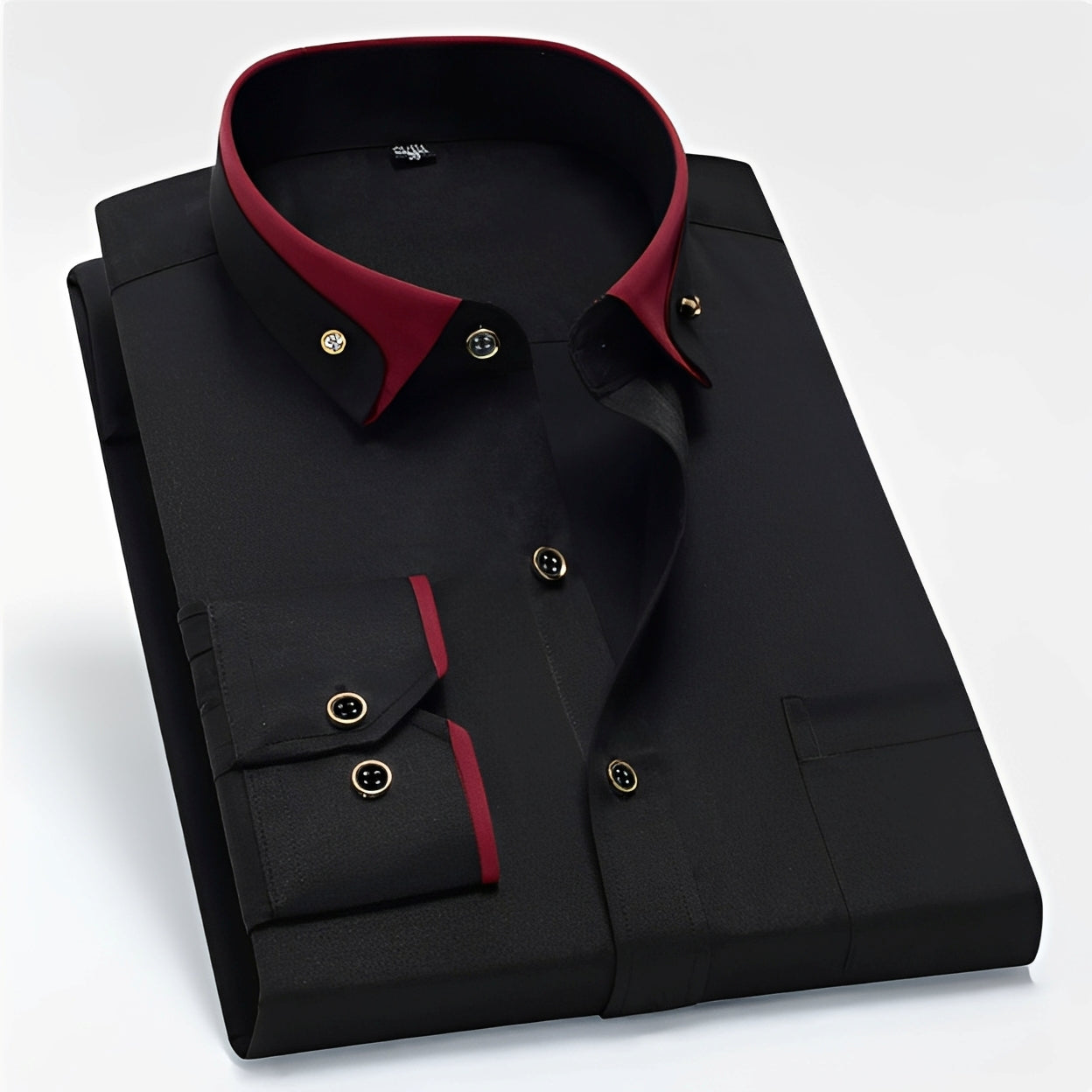 Nolhan - Herrenhemd mit langen Ärmeln, klassisch