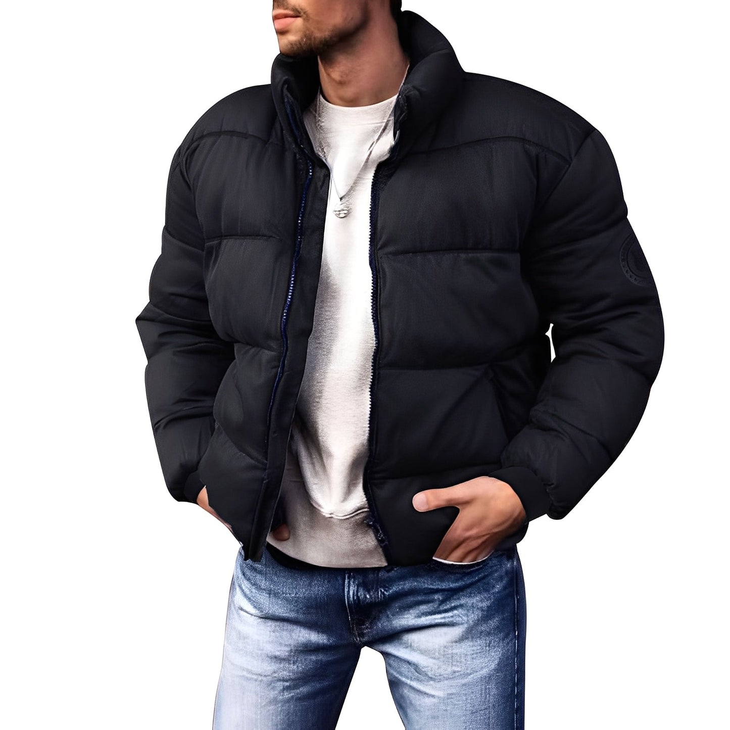 Keaton - Stilvolle und warme Herren-Daunenjacke
