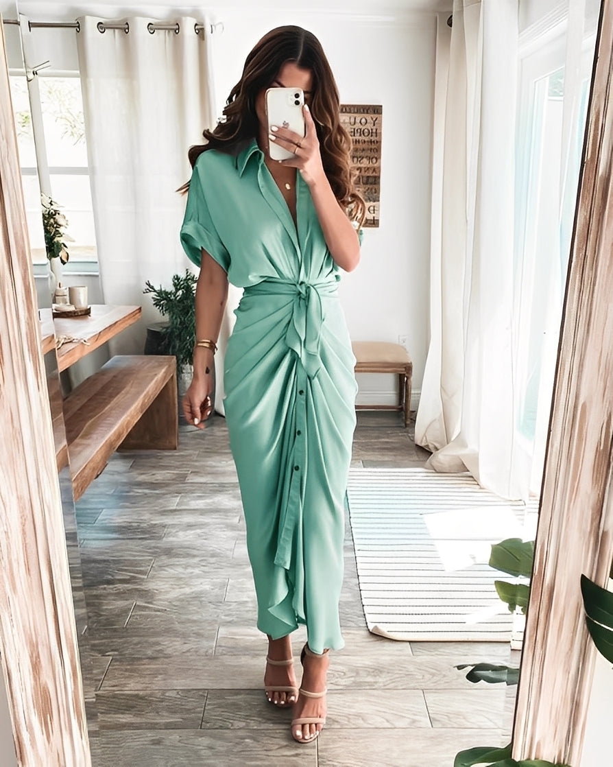 Antoinette - Elegantes langes Damenkleid