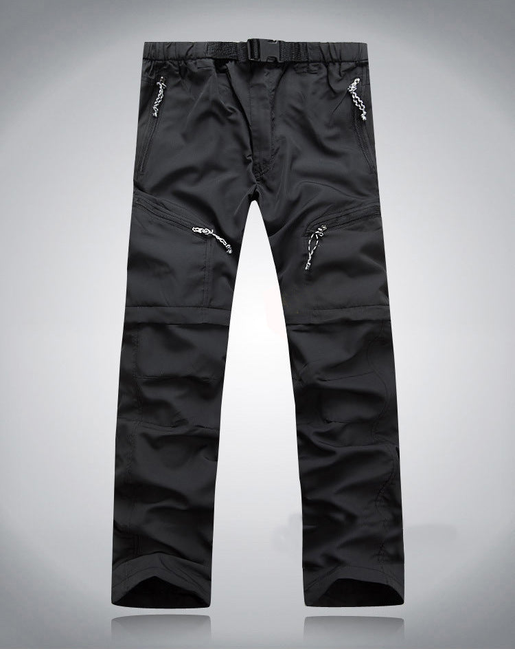 Derryl - Bequeme elastische Zip-Off-Hose für Männer