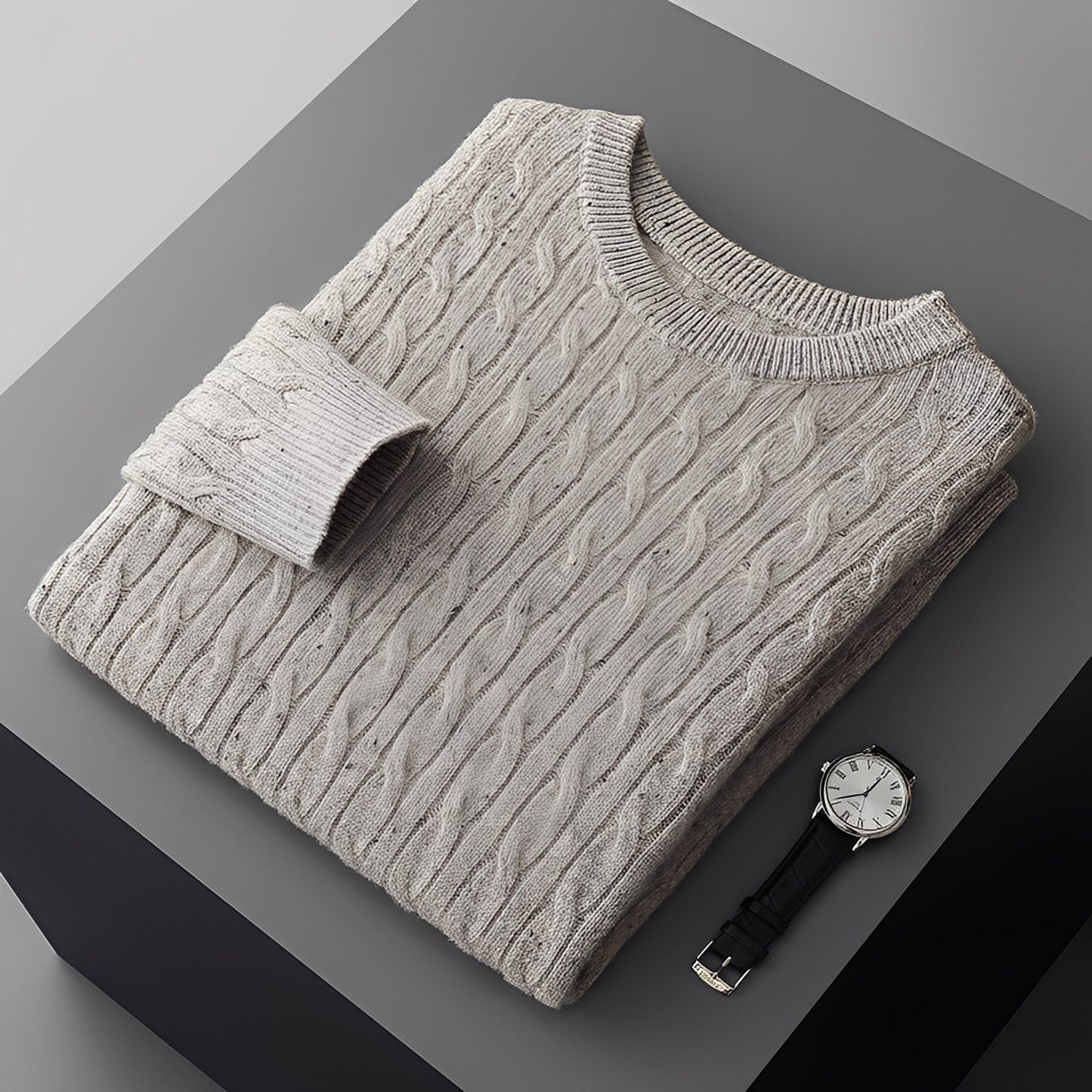 Kenrick - Stilvoller und weicher Herrenpullover