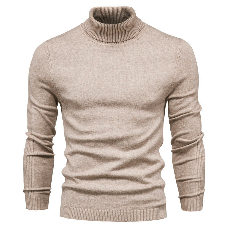 Jeremie - Bequemer, warmer Rollkragenpullover für Herren