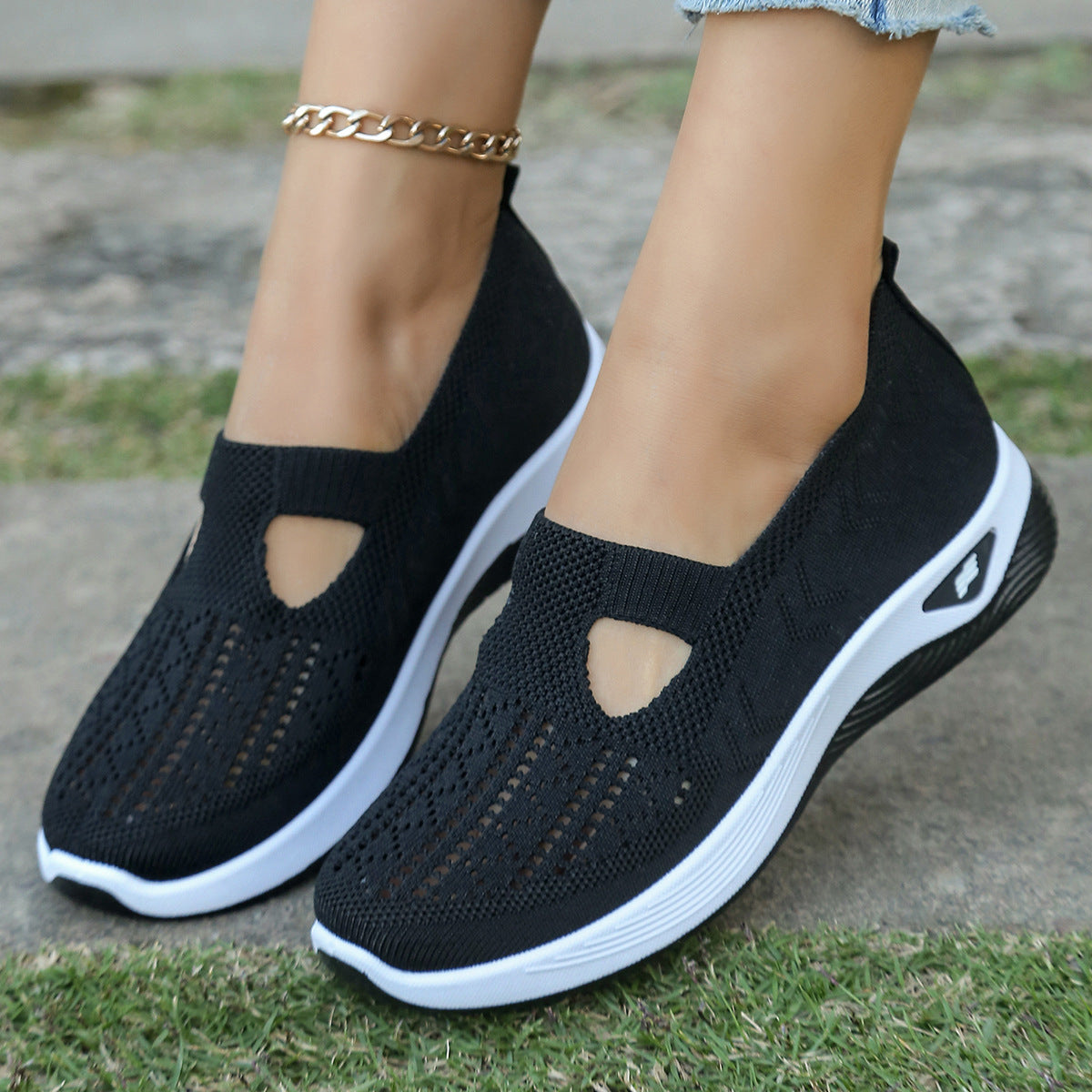 Jacquetta - Komfortable, luftdurchlässige Damenschuhe
