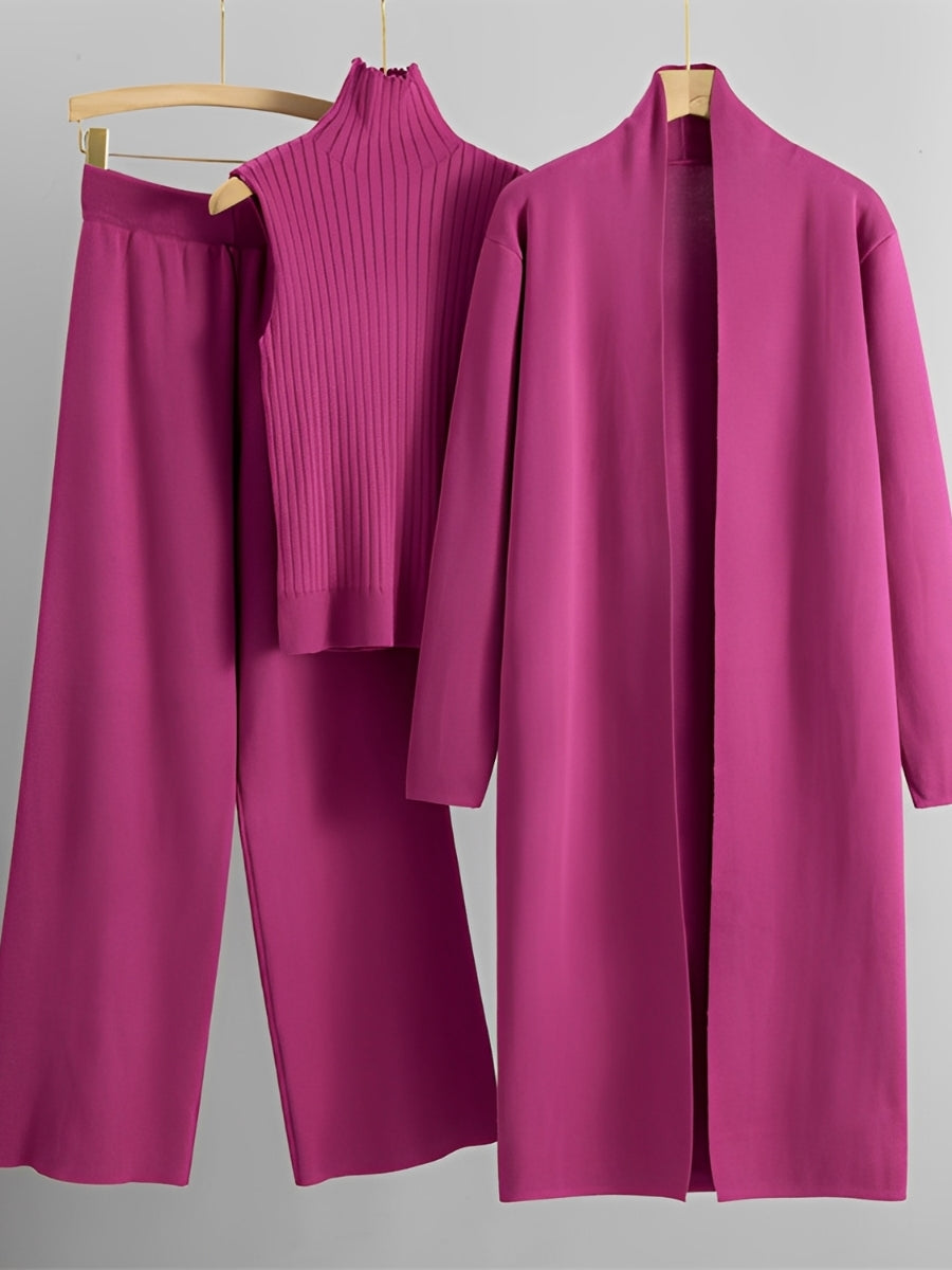 Angie - Stylish 3-piece Knitting Set for Women