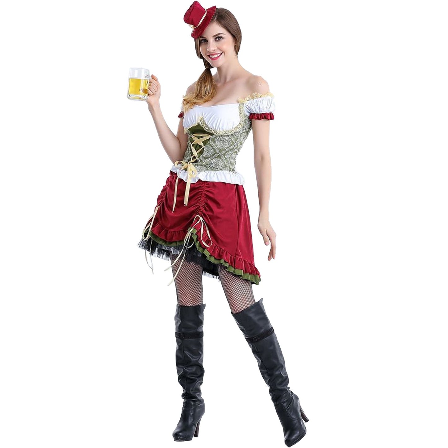 Katelyn - Schickes, schmales Oktoberfest-Dirndl für Damen