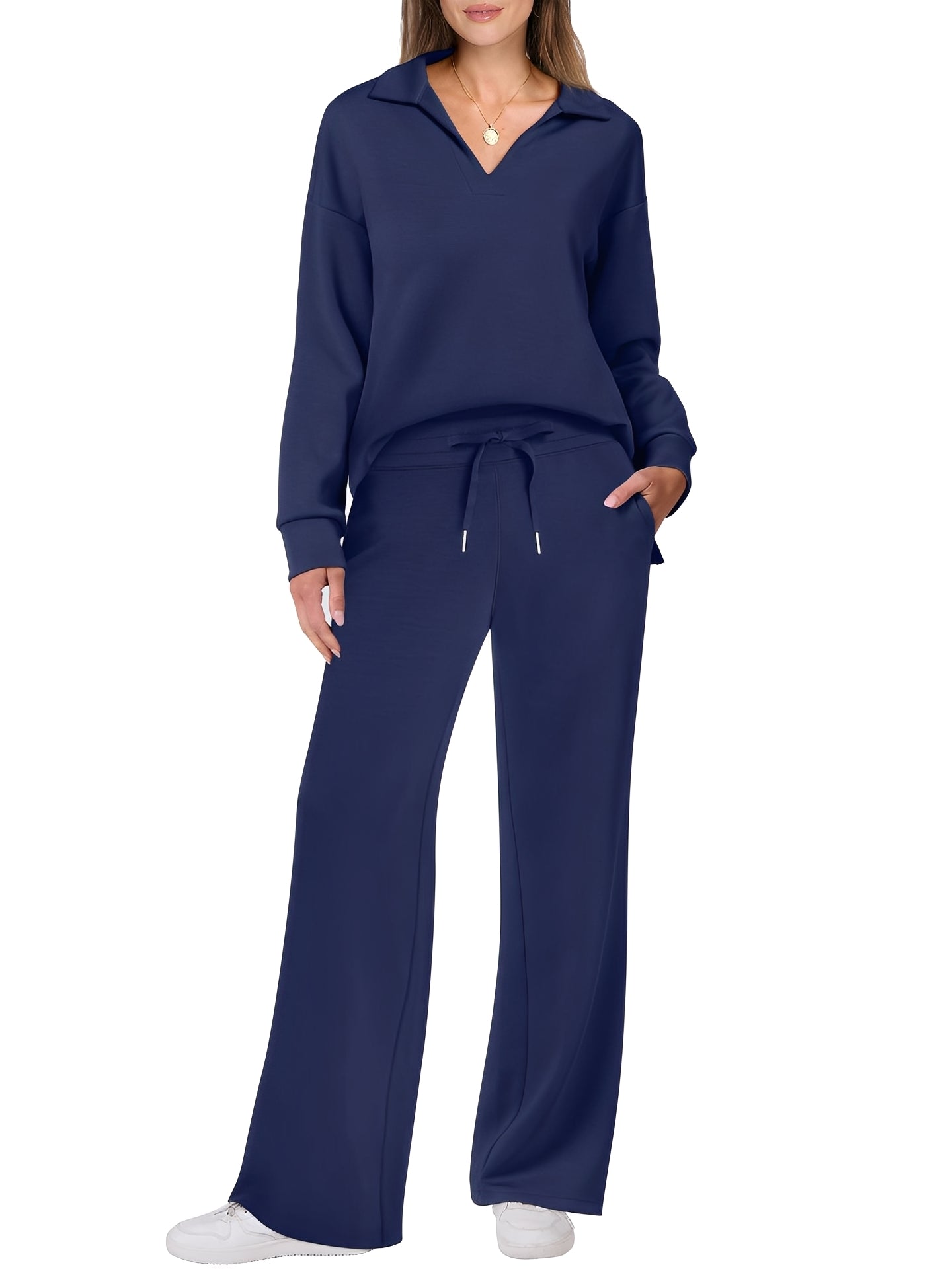 Justina - Komfortables Damen-Set mit Pullover und Hose