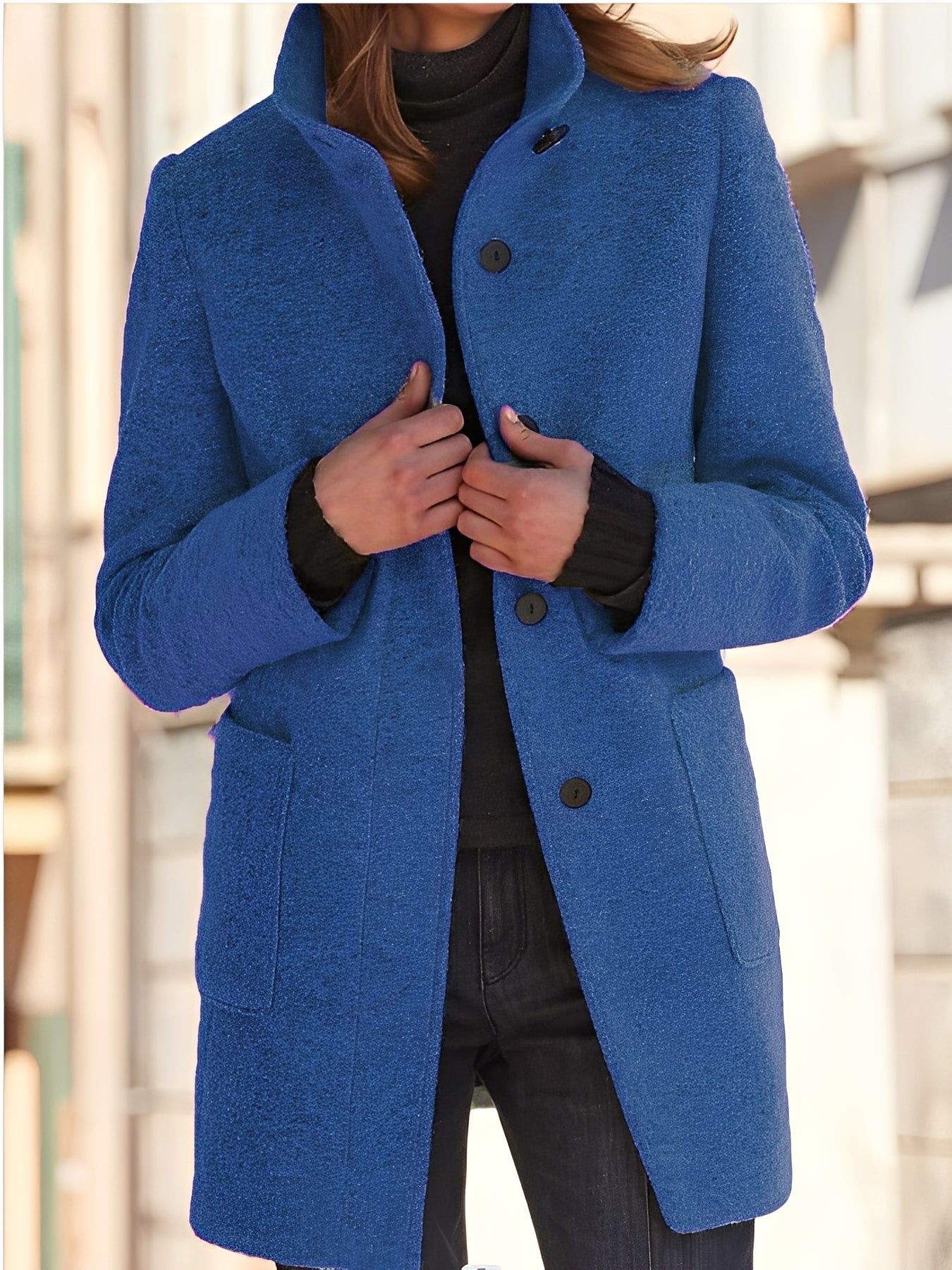 Julissa - Wärmer Wintermantel für Damen mit Taschen