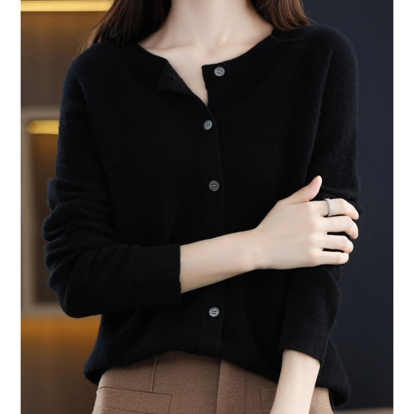 Aubry - Soft Cardigan made of Noble Wool